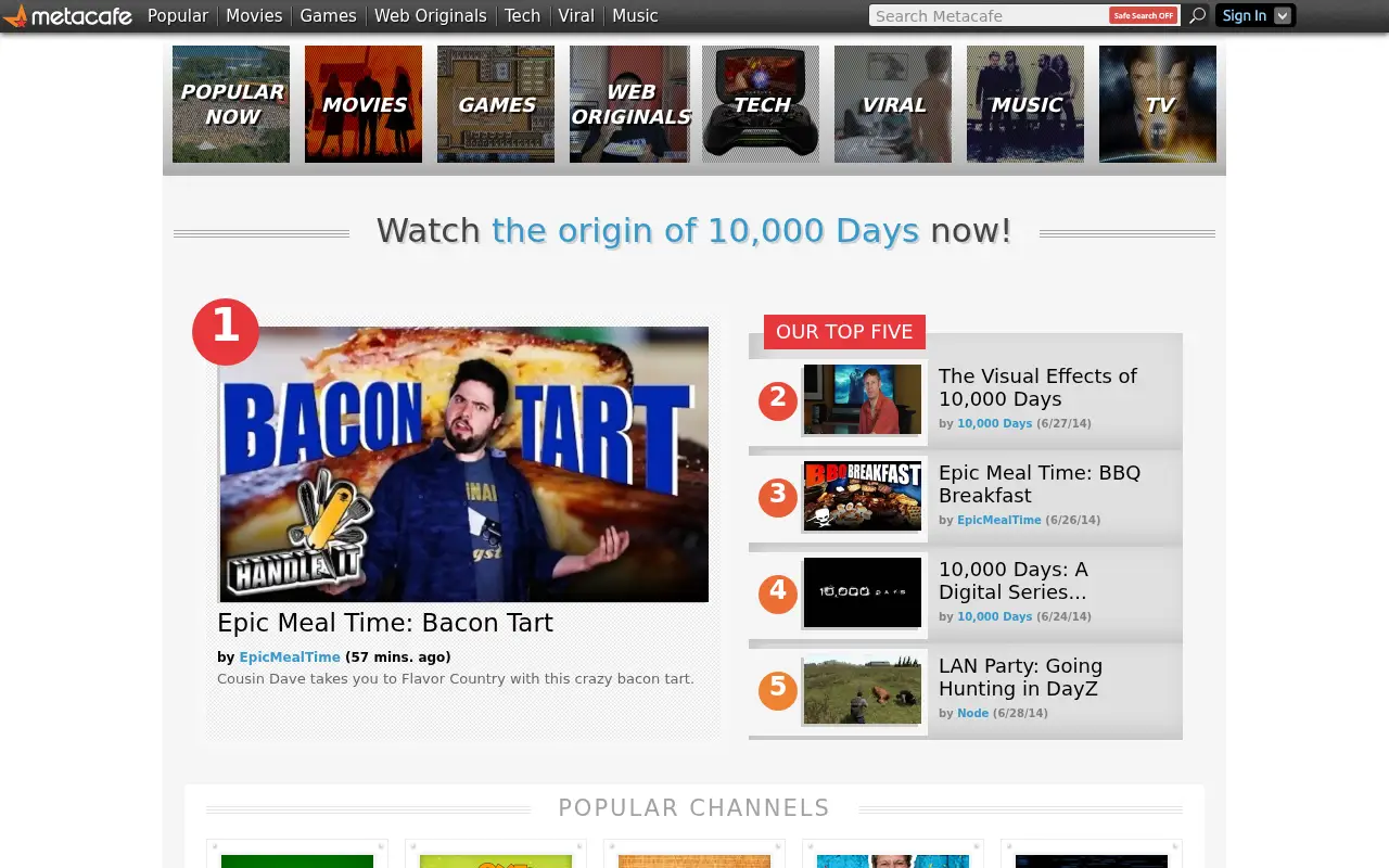 metacafe.com in 2014