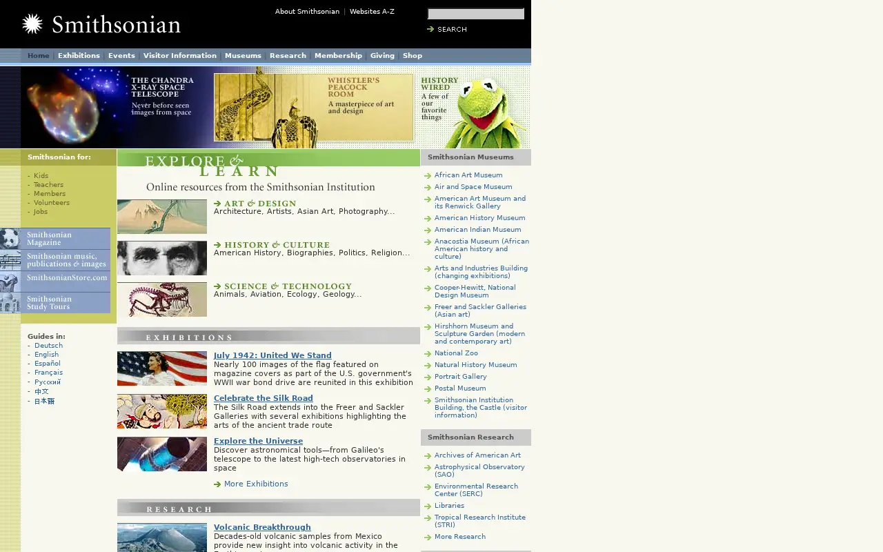 si.edu in 2002