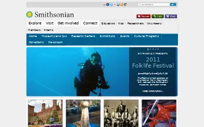 si.edu in 2011