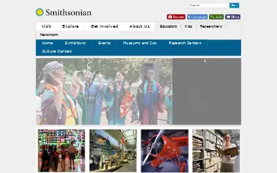 si.edu in 2016