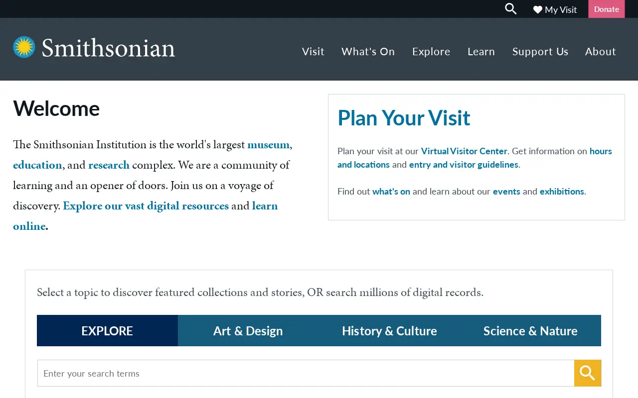 si.edu in 2024