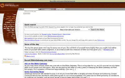 biblegateway.com in 2008