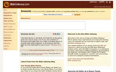biblegateway.com in 2011