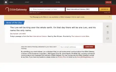 biblegateway.com in 2015