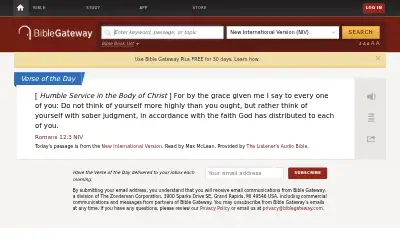 biblegateway.com in 2016