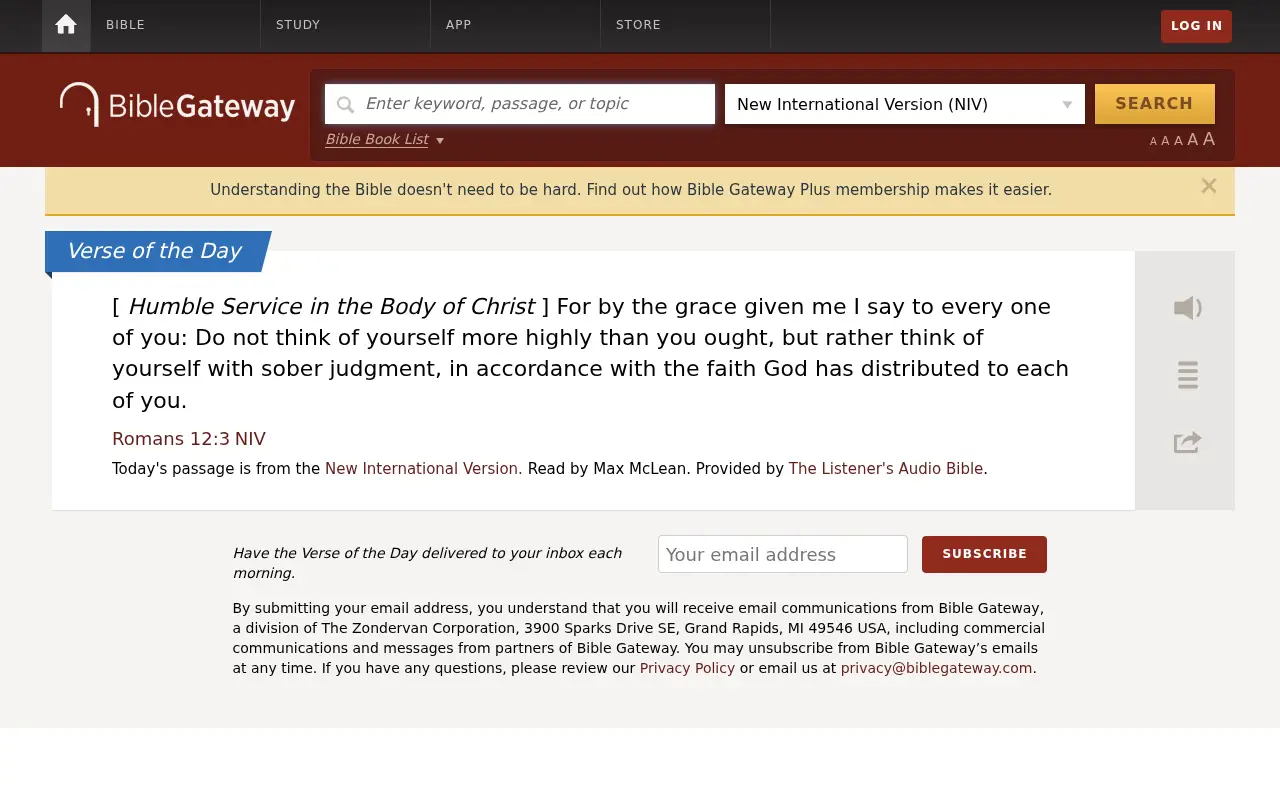 biblegateway.com in 2017