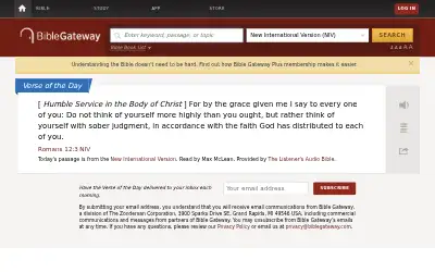 biblegateway.com in 2017