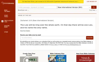 biblegateway.com in 2024