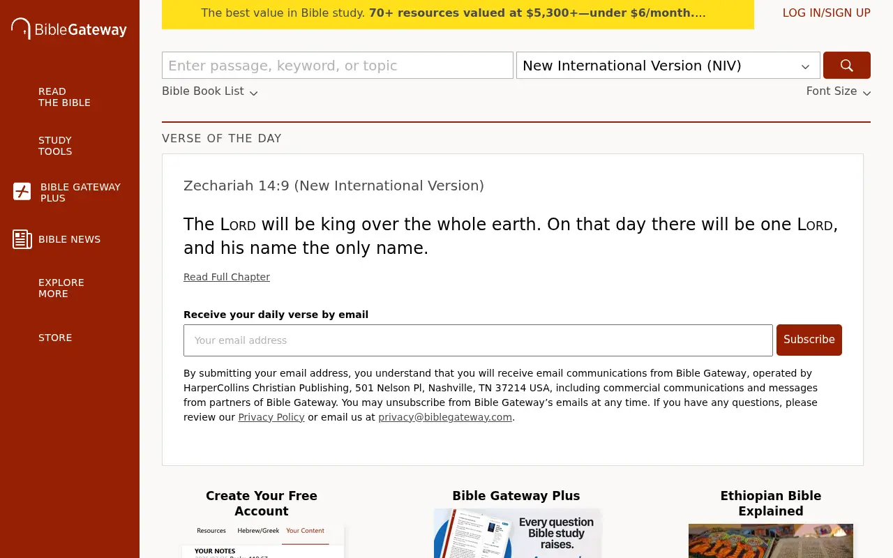 biblegateway.com in 2026