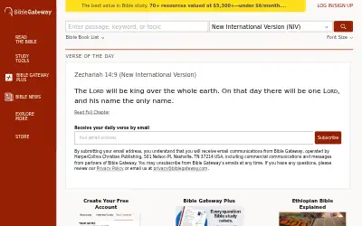 biblegateway.com in 2026