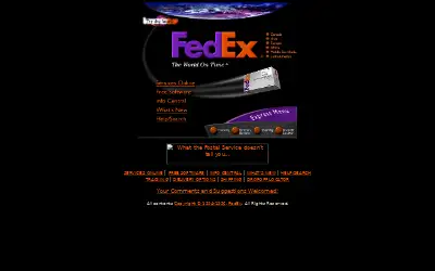 fedex.com in 1996