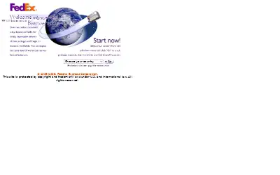 fedex.com in 1999