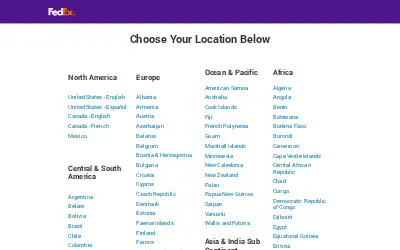 fedex.com in 2019