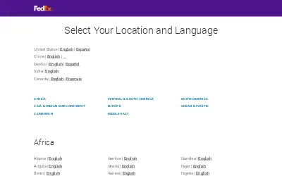 fedex.com in 2021