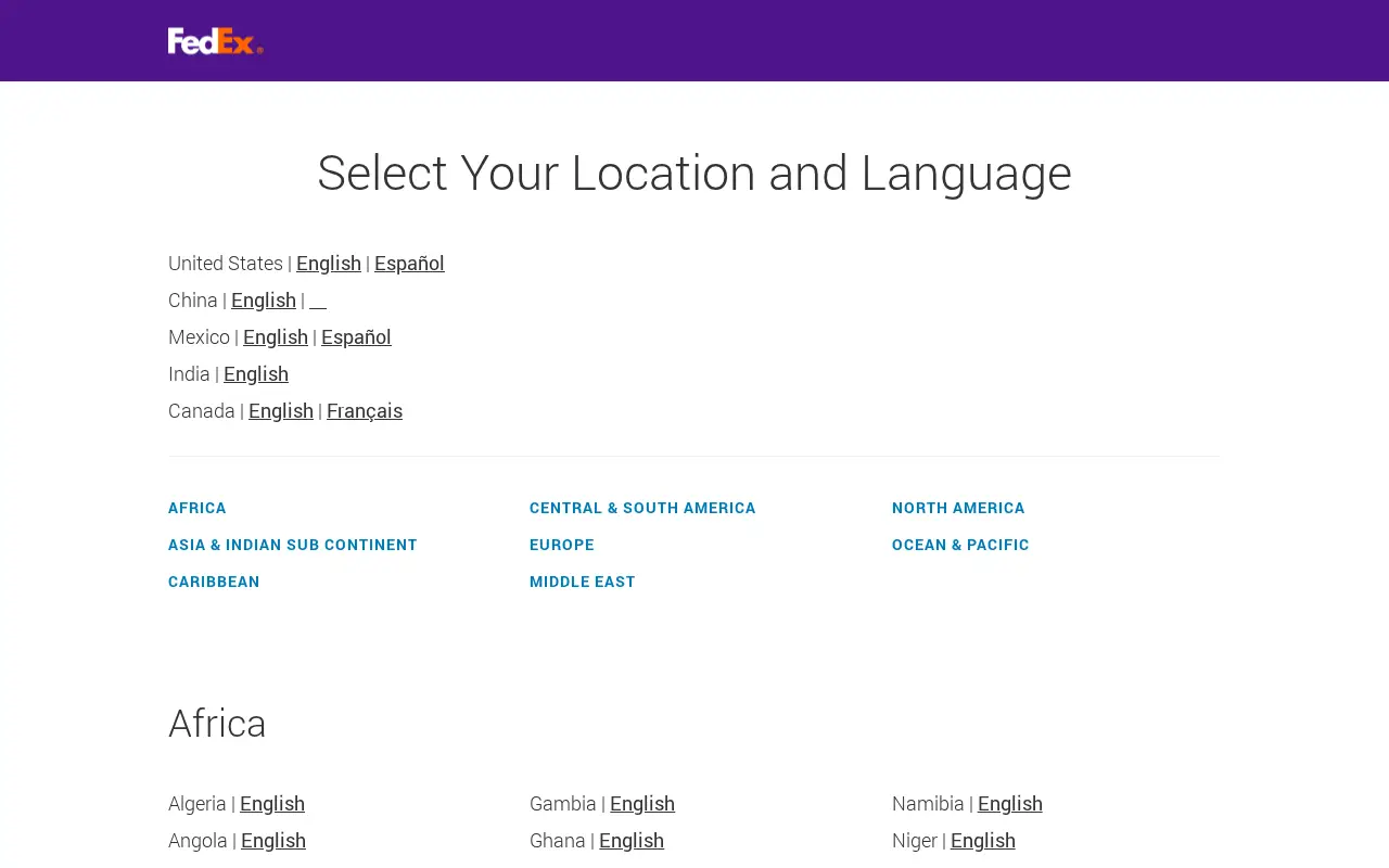 fedex.com in 2022