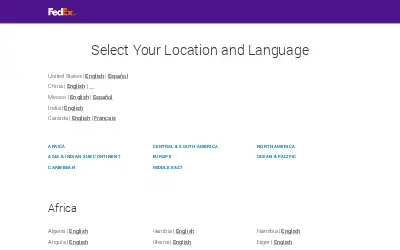 fedex.com in 2022