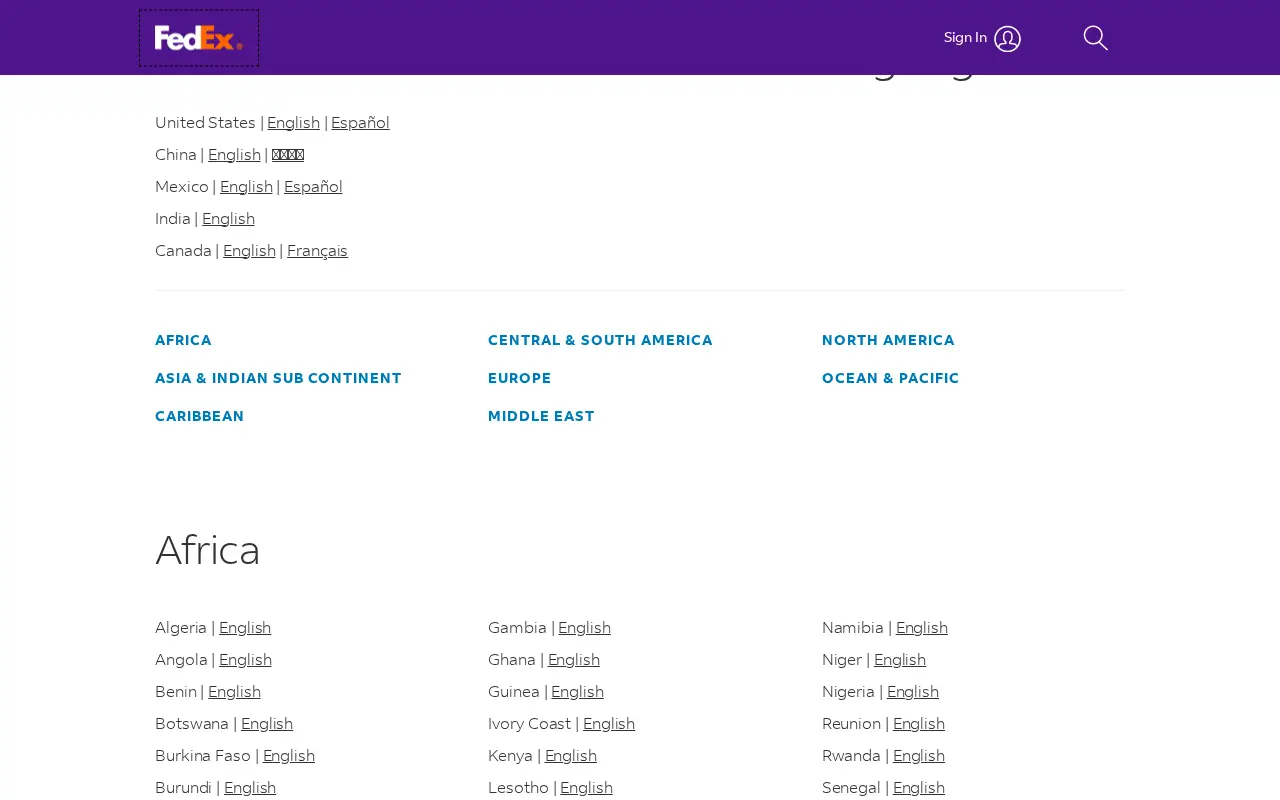 fedex.com in 2024
