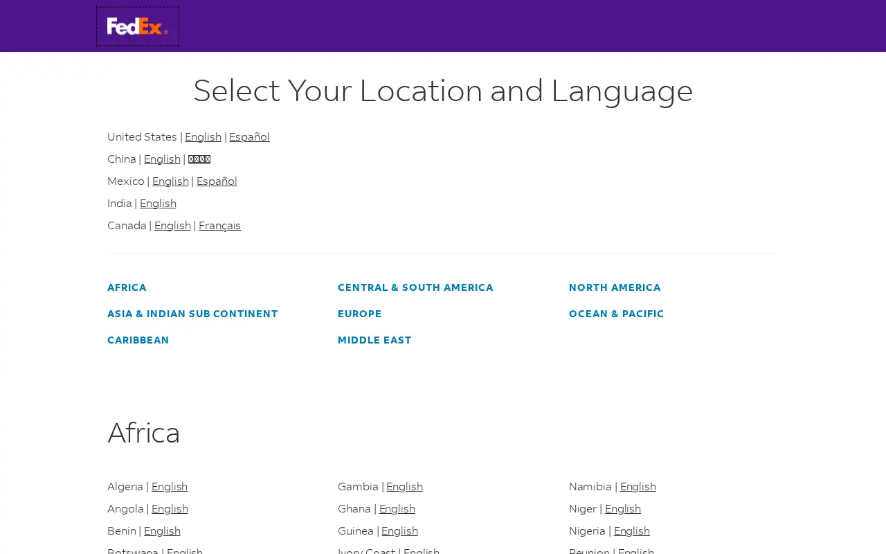 fedex.com in 2025