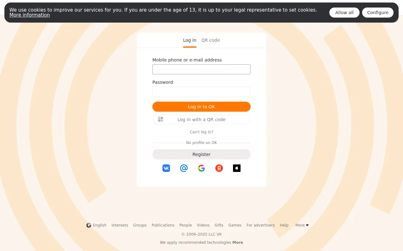 ok.ru in 2025