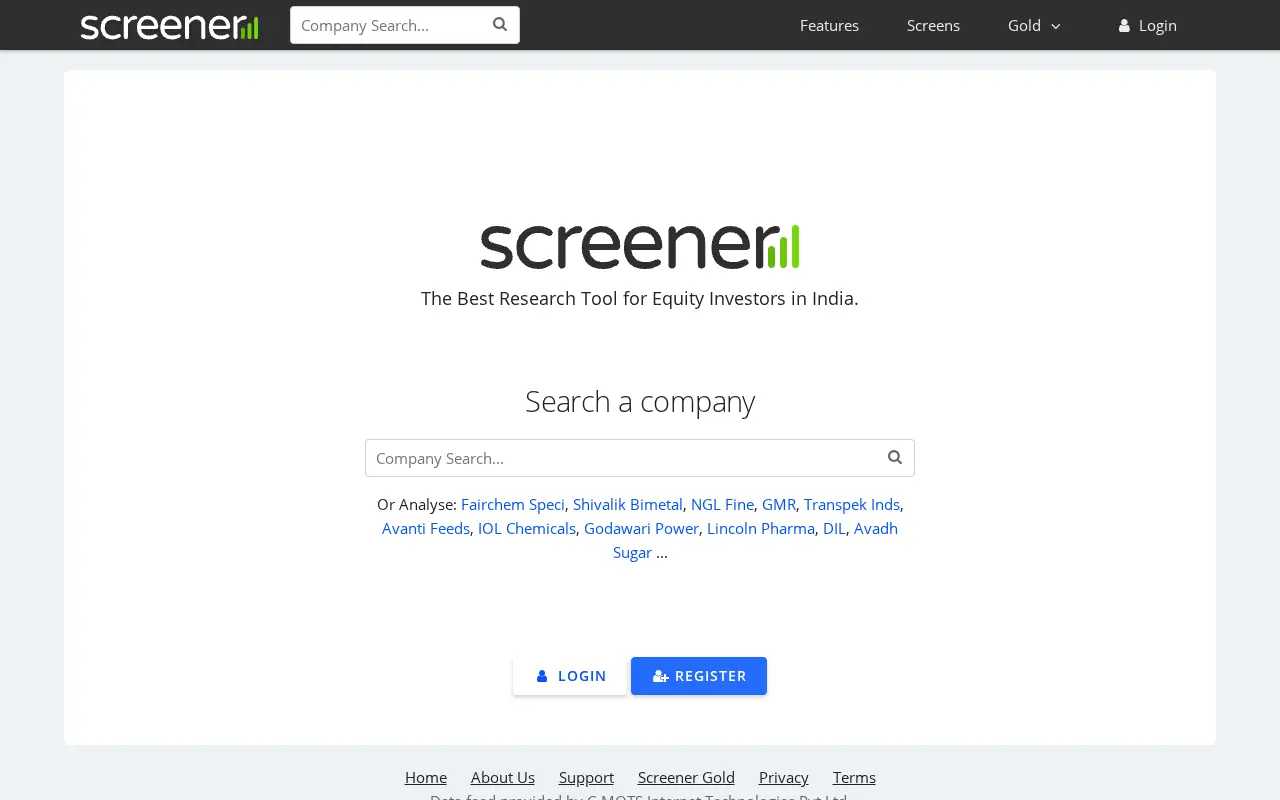 screener.in in 2019