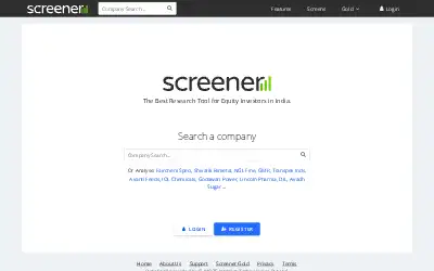 screener.in in 2019