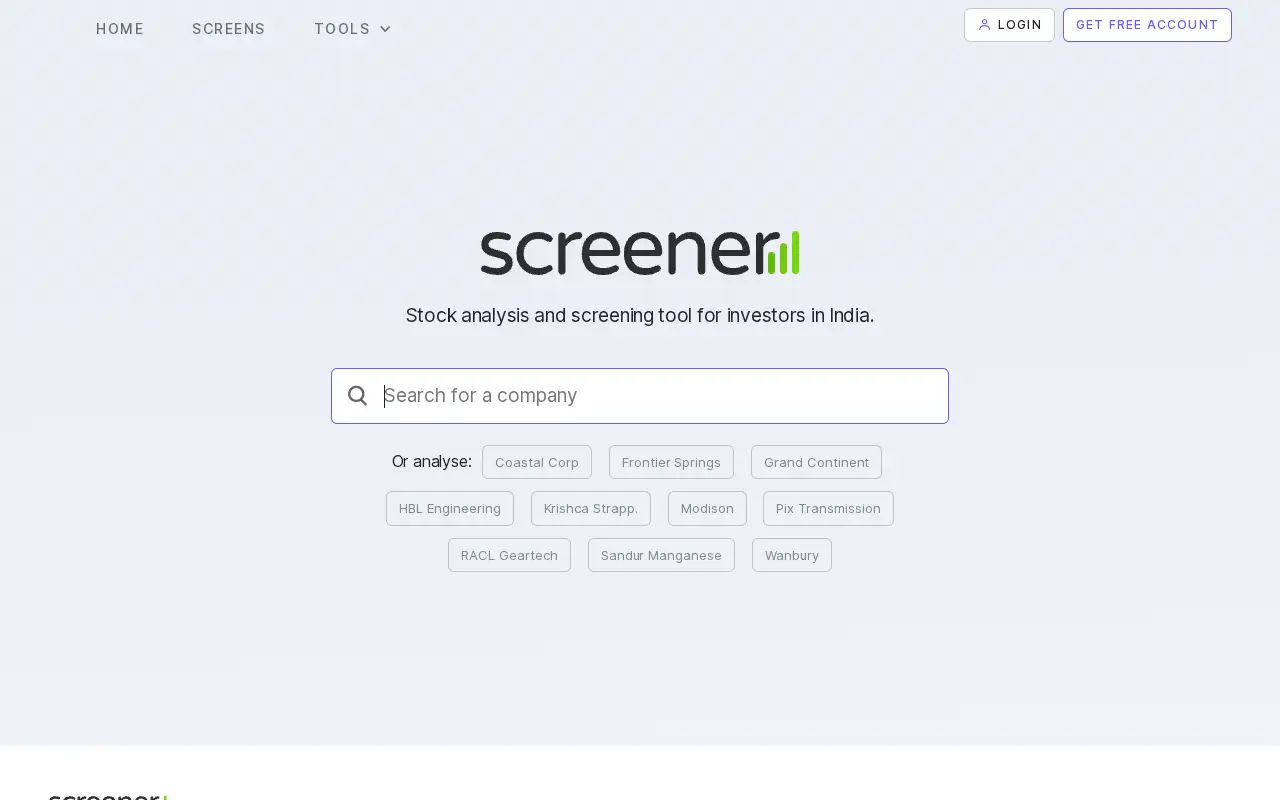 screener.in in 2025