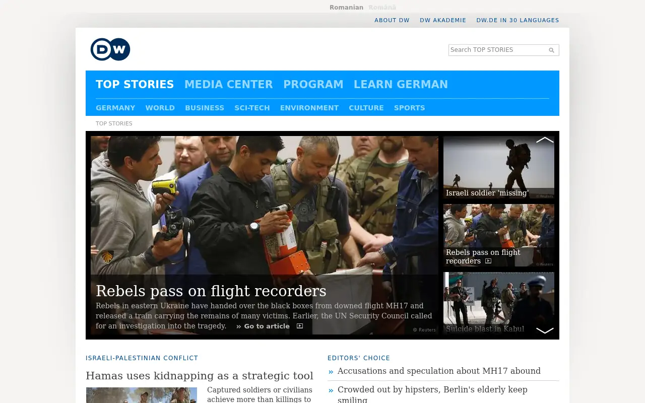 dw.com on July 22, 2014
