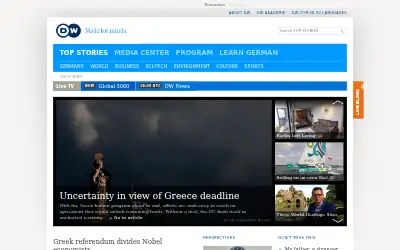 dw.com in 2015