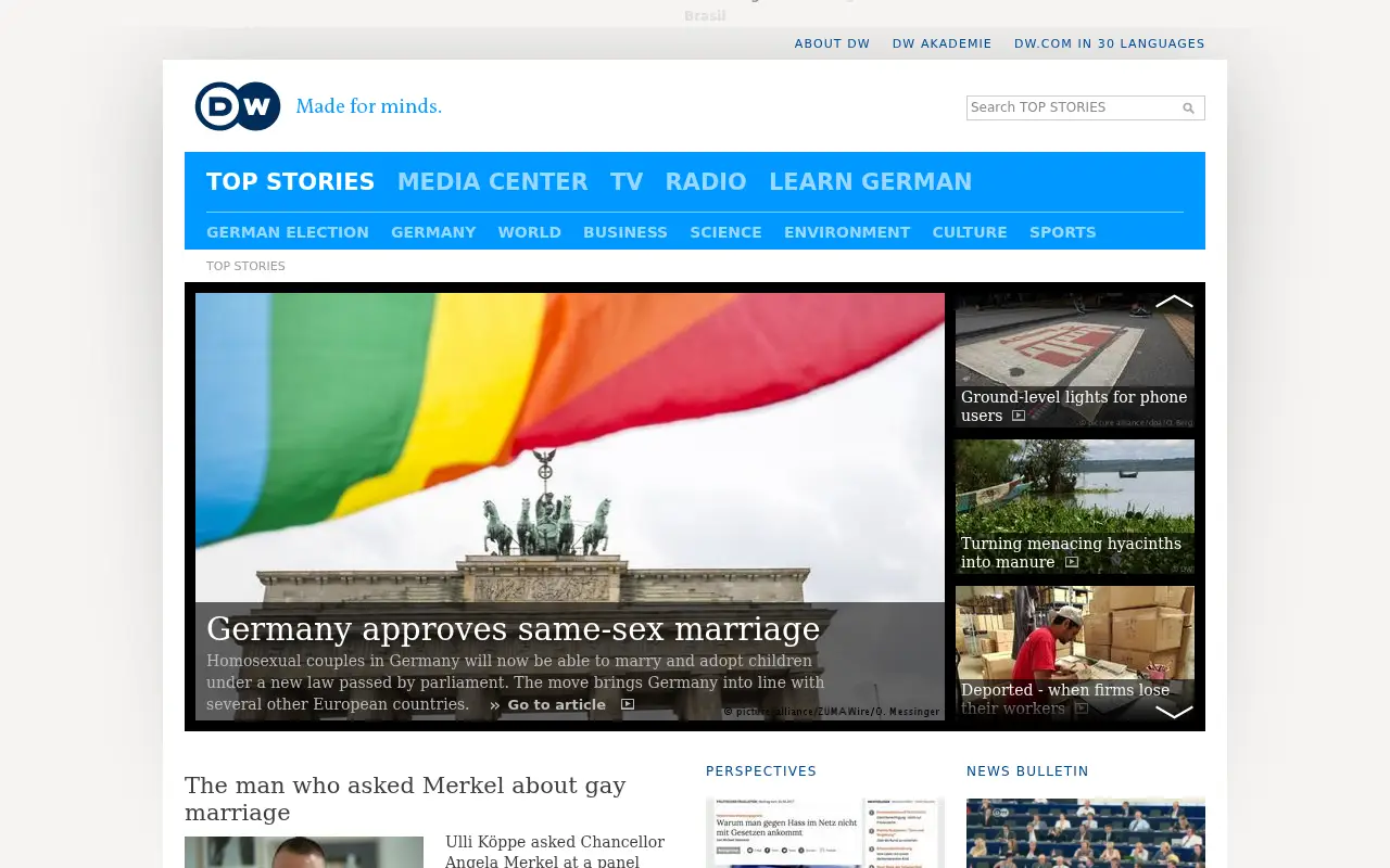 dw.com on July 1, 2017