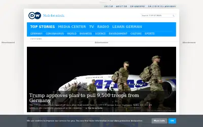dw.com in 2020