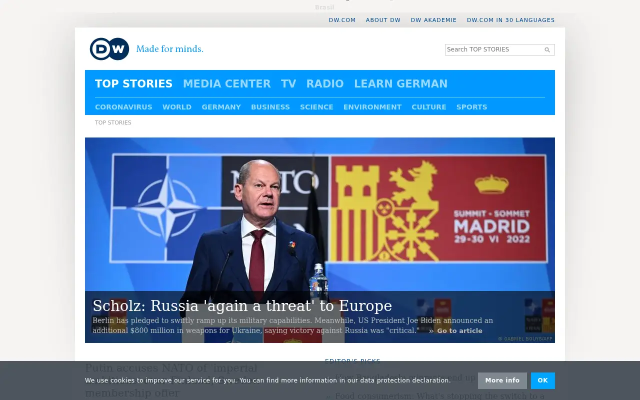 dw.com in 2022