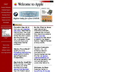 apple.com in 1997