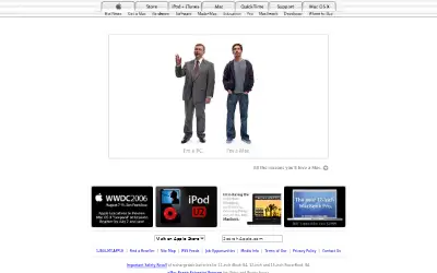 apple.com in 2006