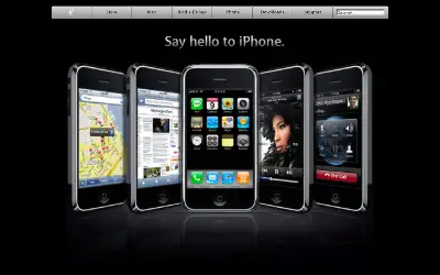 apple.com in 2007