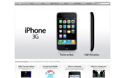 apple.com in 2008