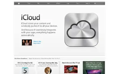 apple.com in 2011