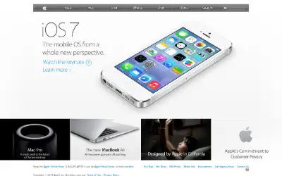 apple.com in 2013