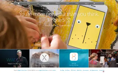 apple.com in 2014