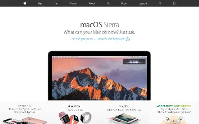 apple.com in 2016