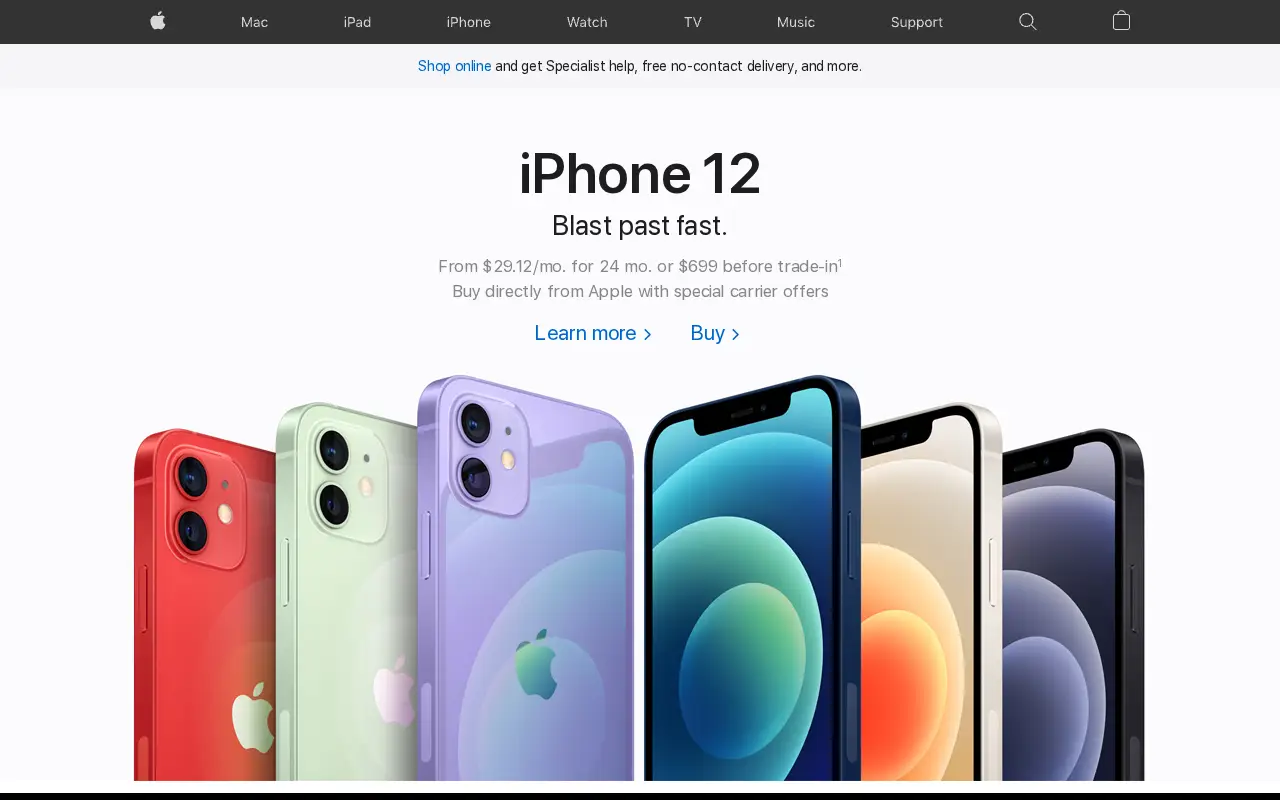 apple.com in 2021