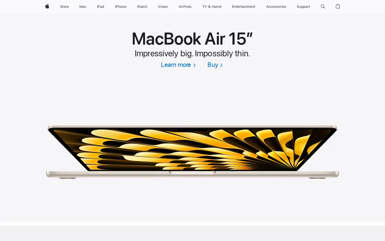 apple.com in 2023