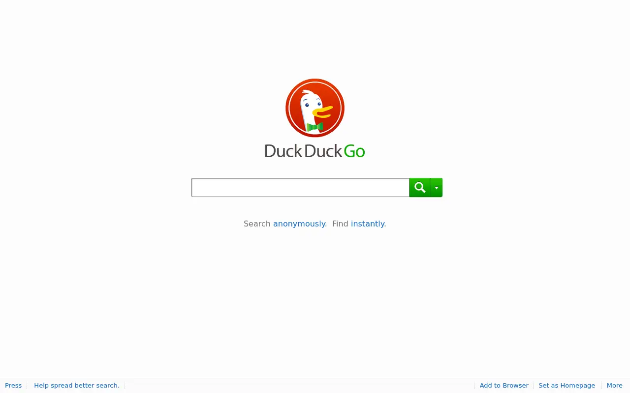duckduckgo.com in 2013