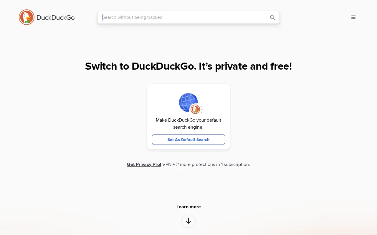 duckduckgo.com in 2024