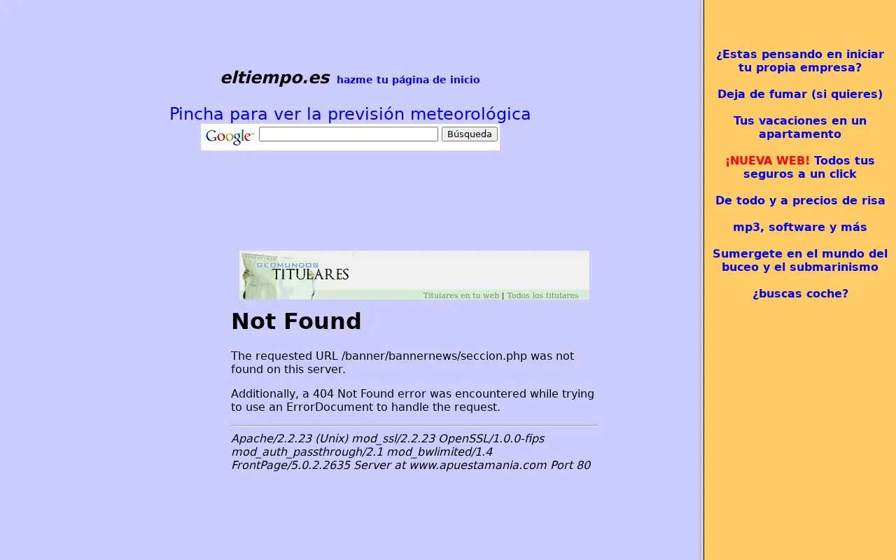 eltiempo.es on July 6, 2007