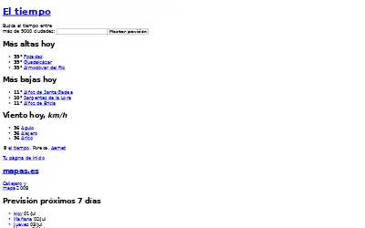 eltiempo.es in 2008