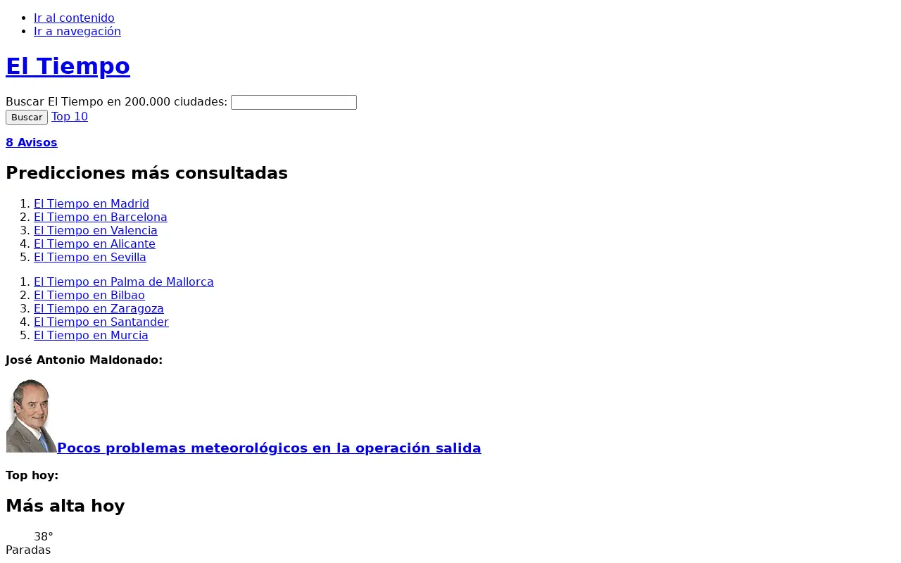 eltiempo.es in 2010
