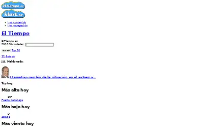 eltiempo.es in 2011
