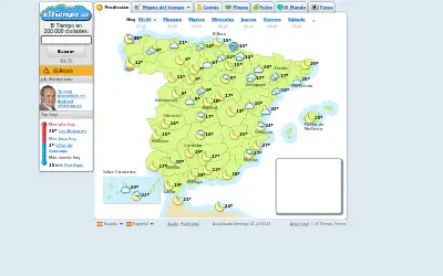 eltiempo.es in 2012