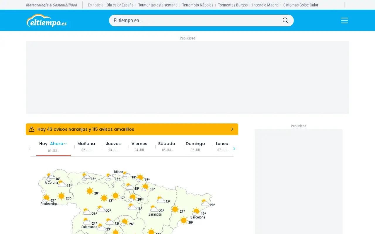 eltiempo.es in 2025