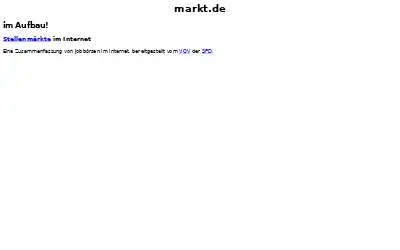 markt.de in 1999